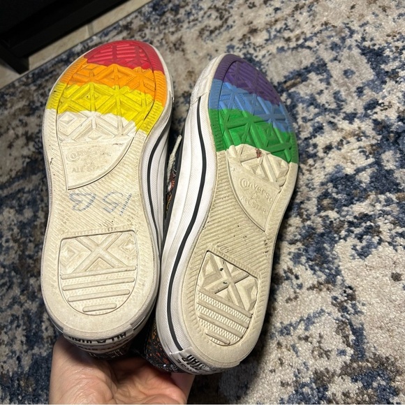 Converse Chuck Taylor All-Star Pride High-Top Sneakers Size 7 - Picture 12 of 13